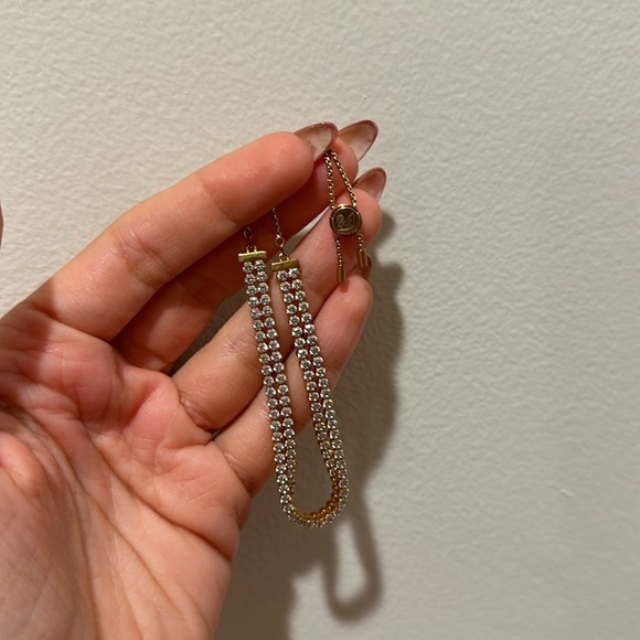 Swarovski Pavé Crystal Slider Bracelet - Picture 3 of 3